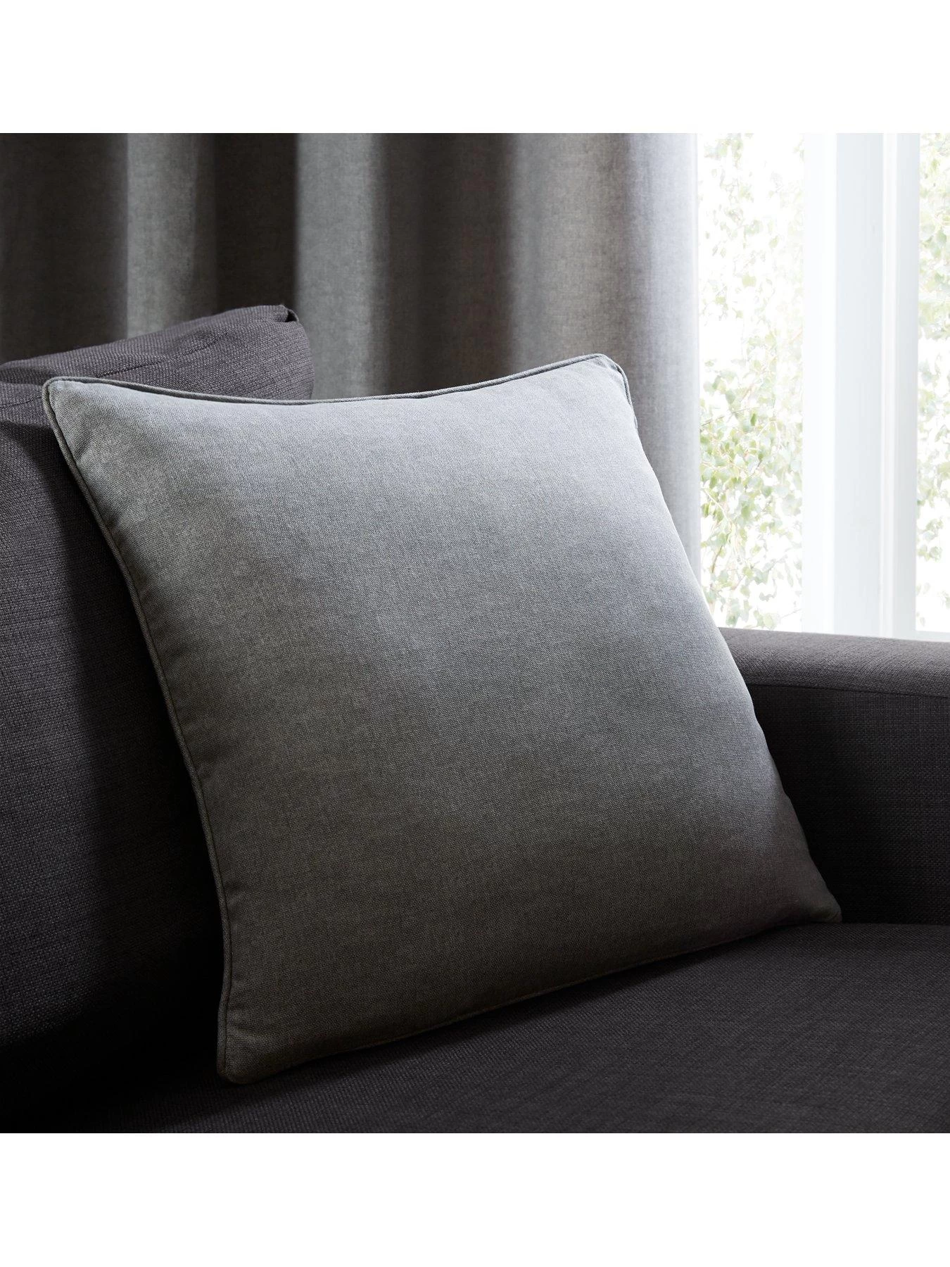 Fusion Sorbonne Lined Eyelet Curtains 4 Fusion Sorbonne Lined Eyelet Curtains - Image 2