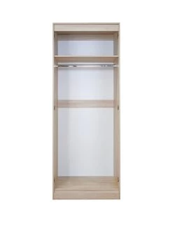 SWIFT Versailles Ready Assembled 2 Door Wardrobe - FSC® Certified -Home Comprehensive NWEWG SQ3 0000000013 WHITE SLa