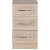 SWIFT Winchester Ready Assembled 3 Drawer Bedside Chest - FSC® Certified -Home Comprehensive NWEXP SQ1 0000000006 OAK SLf