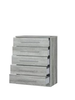 Very Home Home Essentials - Prague 5 Drawer Chest - FSC® Certified 11 Very Home Home Essentials - Prague 5 Drawer Chest - FSC® Certified -Home Comprehensive P43KL SQ4 0000000005 GREY SLd