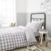 Bianca Fine Linens Stripe Cotton Duvet Cover Set - Grey 2 Bianca Fine Linens Stripe Cotton Duvet Cover Set - Grey -Home Comprehensive PAAFC SQ1 0000000005 GREY RSr
