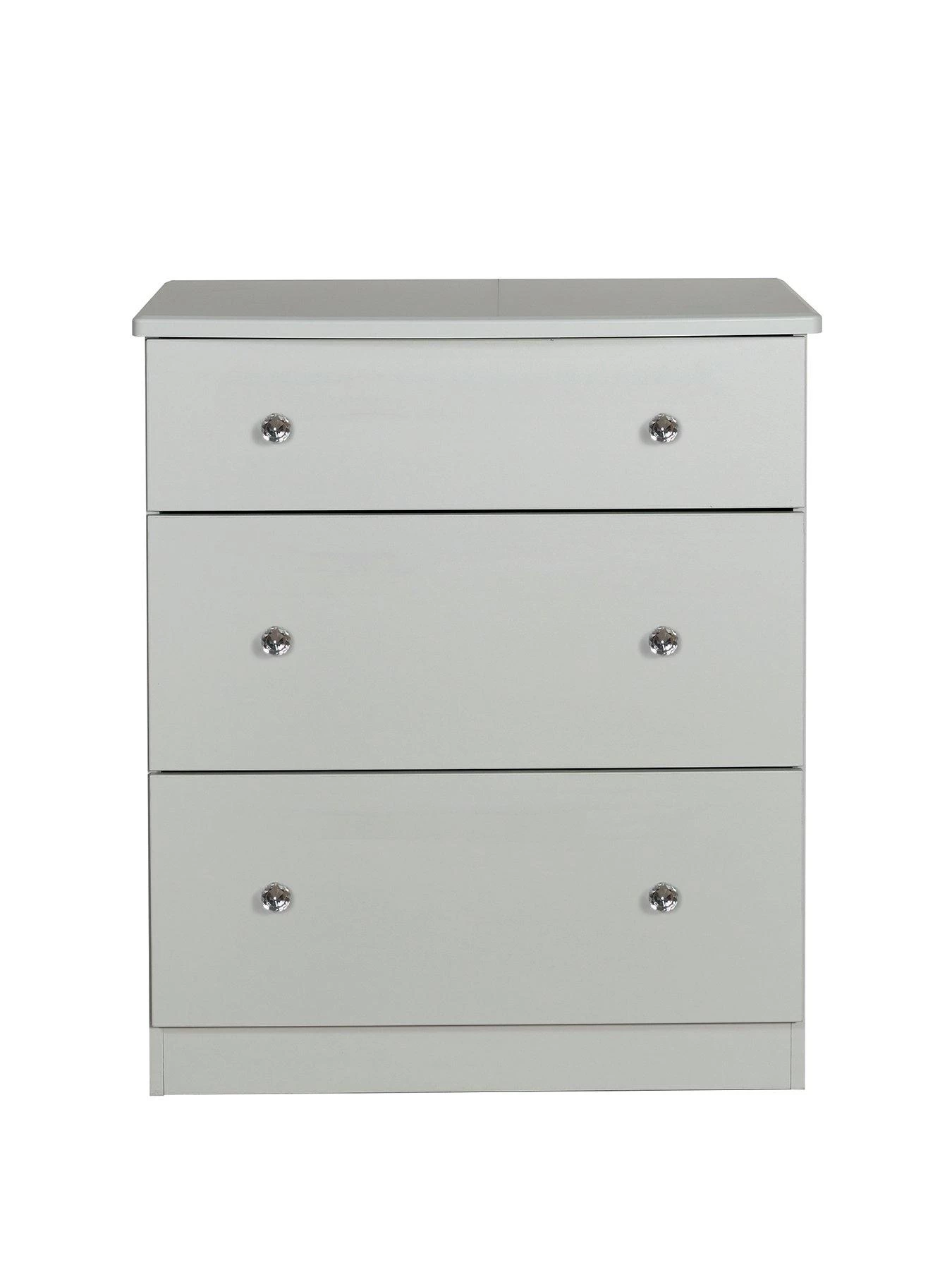 SWIFT Verve Ready Assembled 3 Drawer Deep Chest - FSC® Certified 3 SWIFT Verve Ready Assembled 3 Drawer Deep Chest - FSC® Certified