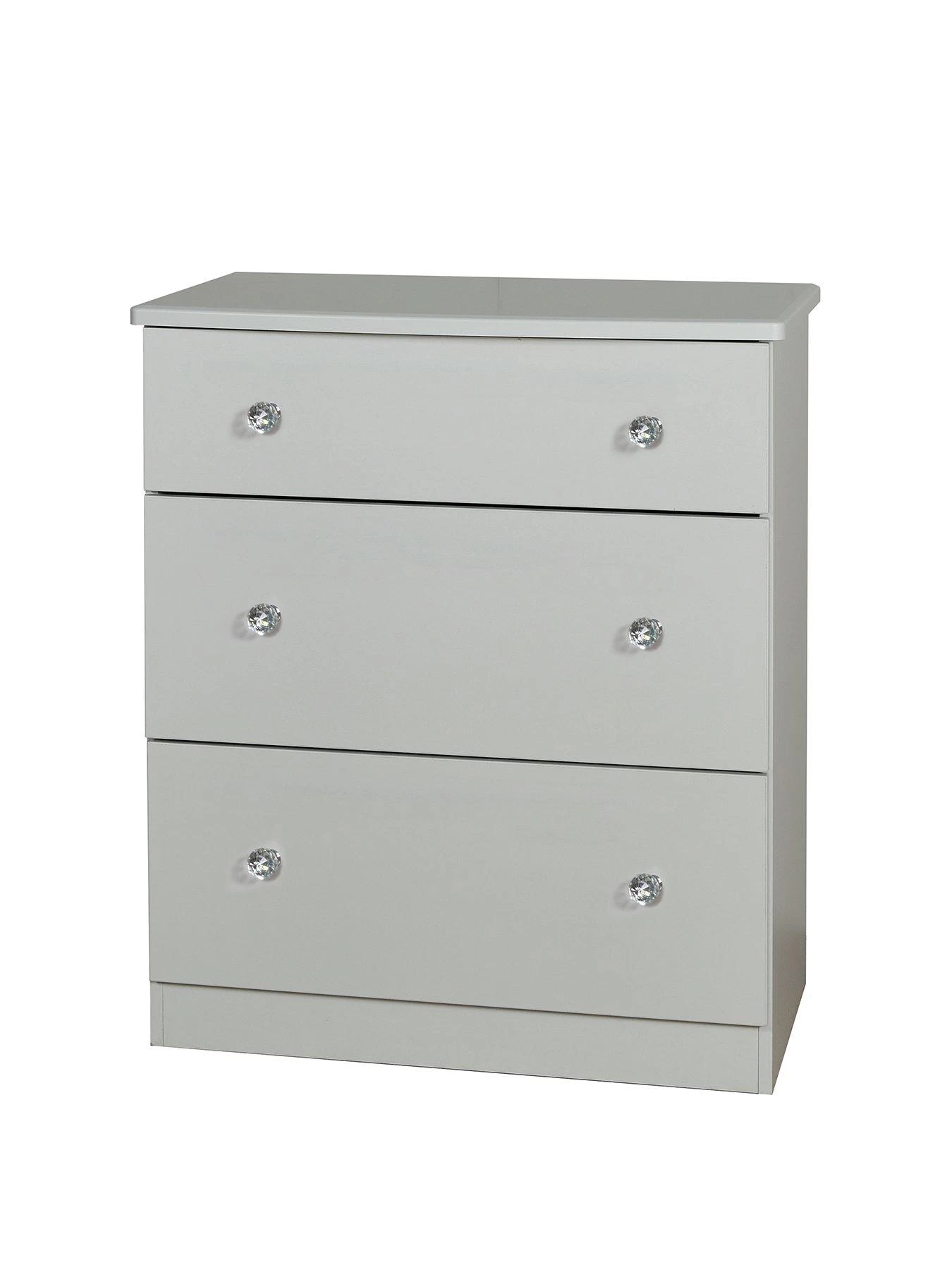 SWIFT Verve Ready Assembled 3 Drawer Deep Chest - FSC® Certified 5 SWIFT Verve Ready Assembled 3 Drawer Deep Chest - FSC® Certified - Image 3