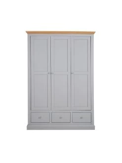 Very Home Hanna 3 Door, 3 Drawer Wardrobe