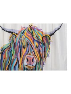 Croydex Steven Brown Angus McMoo Shower Curtain 10 Croydex Steven Brown Angus McMoo Shower Curtain -Home Comprehensive PGJXQ SQ3 0000000029 MULTI SLd1