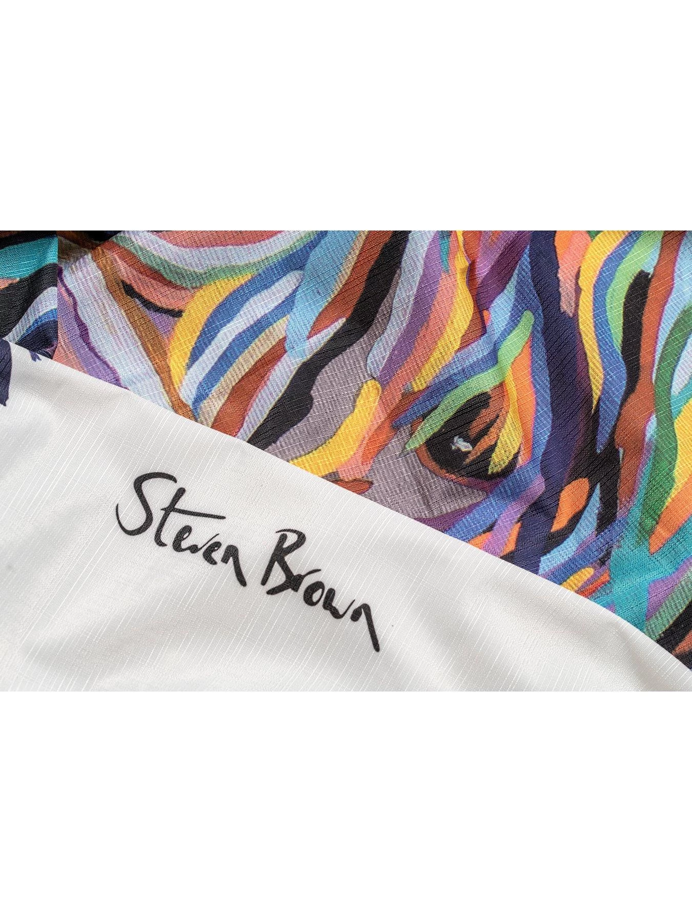 Croydex Steven Brown Angus McMoo Shower Curtain 6 Croydex Steven Brown Angus McMoo Shower Curtain - Image 4