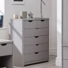 Very Home Aspen 4 + 2 Drawer Chest - Grey Oak Effect
