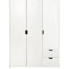 Very Home Aspen 3 Door, 2 Drawer Wardrobe - White Oak Effect 2 Very Home Aspen 3 Door, 2 Drawer Wardrobe - White Oak Effect -Home Comprehensive PJ36P SQ2 0000013026 WHITE OAK SLf