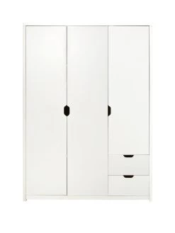 Very Home Aspen 3 Door, 2 Drawer Wardrobe - White Oak Effect