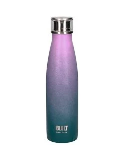 Built Hydration Double Walled Stainless Steel Water Bottle – Pink And Blue Ombre