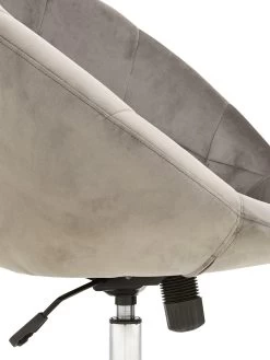 Very Home Odyssey Velvet Leisure Chair - Grey 9 Very Home Odyssey Velvet Leisure Chair - Grey -Home Comprehensive PLLJV SQ5 0000000005 GREY SLd1