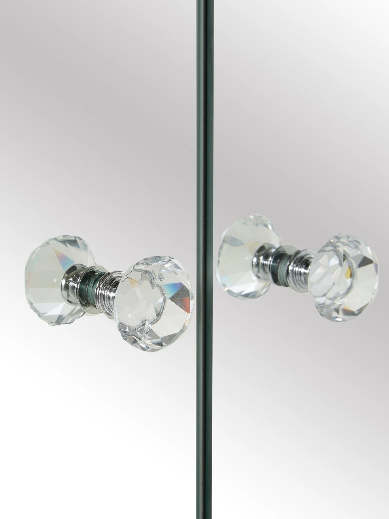 Very Home New Bellagio Mirrored 2 Door, 1 Drawer Wardrobe - White/Mirrors, Grey/Mirrors 8 Very Home New Bellagio Mirrored 2 Door, 1 Drawer Wardrobe - White/Mirrors, Grey/Mirrors - Image 6