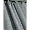 AQUALONA Grey Slub Shower Curtain 2 AQUALONA Grey Slub Shower Curtain -Home Comprehensive PVWDG SQ1 0000000005 GREY SLf