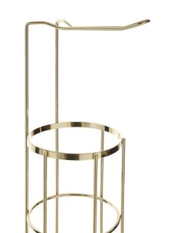 Premier Housewares Champagne Gold Toilet Roll Holder 10 Premier Housewares Champagne Gold Toilet Roll Holder -Home Comprehensive PXPR3 SQ4 0000000080 CHAMPAGNE SLd2