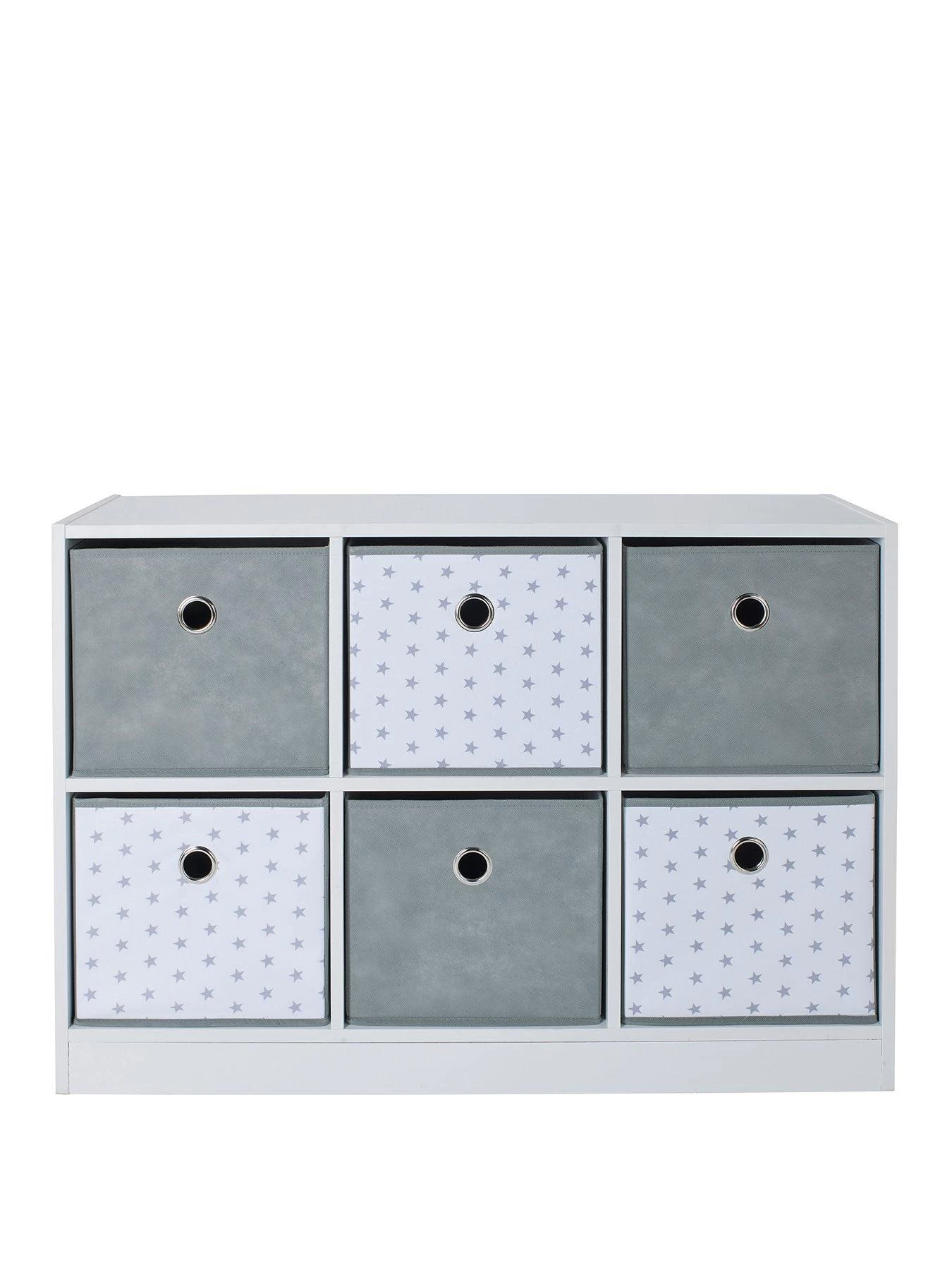 Lloyd Pascal 6 Cube Storage Unit With Stars 3 Lloyd Pascal 6 Cube Storage Unit With Stars - Image 2