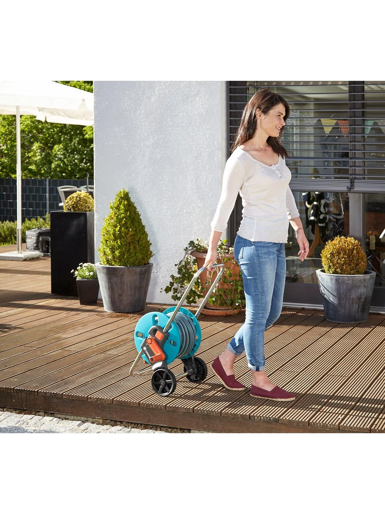 Gardena Hose Trolley CleverRoll S Set 4 Gardena Hose Trolley CleverRoll S Set - Image 2