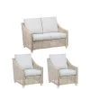 Desser Dijon Natural Conservatory Suite (Sofa & Two Chairs) -Home Comprehensive Q4VVQ SQ1 0000000088 NO COLOR SLf