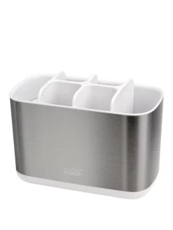 Joseph Joseph Easystore Steel Toothbrush Caddy Large
