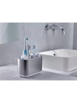 Joseph Joseph Easystore Steel Toothbrush Caddy Large 11 Joseph Joseph Easystore Steel Toothbrush Caddy Large -Home Comprehensive Q7AKN SQ4 0000000238 STEEL SLd2