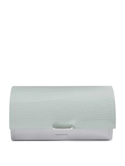 Morphy Richards Dune Roll-Top Bread Bin β Sage Green