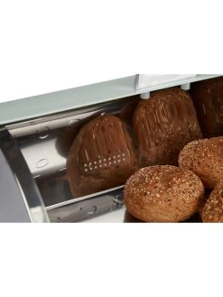 Morphy Richards Dune Roll-Top Bread Bin – Sage Green -Home Comprehensive Q7KAK SQ4 0000002233 SAGE GREEN SLd2