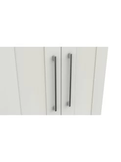 One Call Regal Part Assembled 3 Door Mirrored Wardrobe 11 One Call Regal Part Assembled 3 Door Mirrored Wardrobe -Home Comprehensive Q9PLQ SQ4 0000000559 WHITE GLOSS SLd
