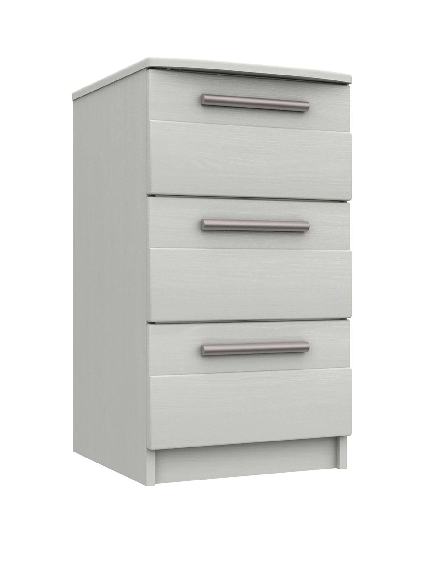 One Call Taylor Ready Assembled 3 Drawer Bedside Chest 5 One Call Taylor Ready Assembled 3 Drawer Bedside Chest - Image 3
