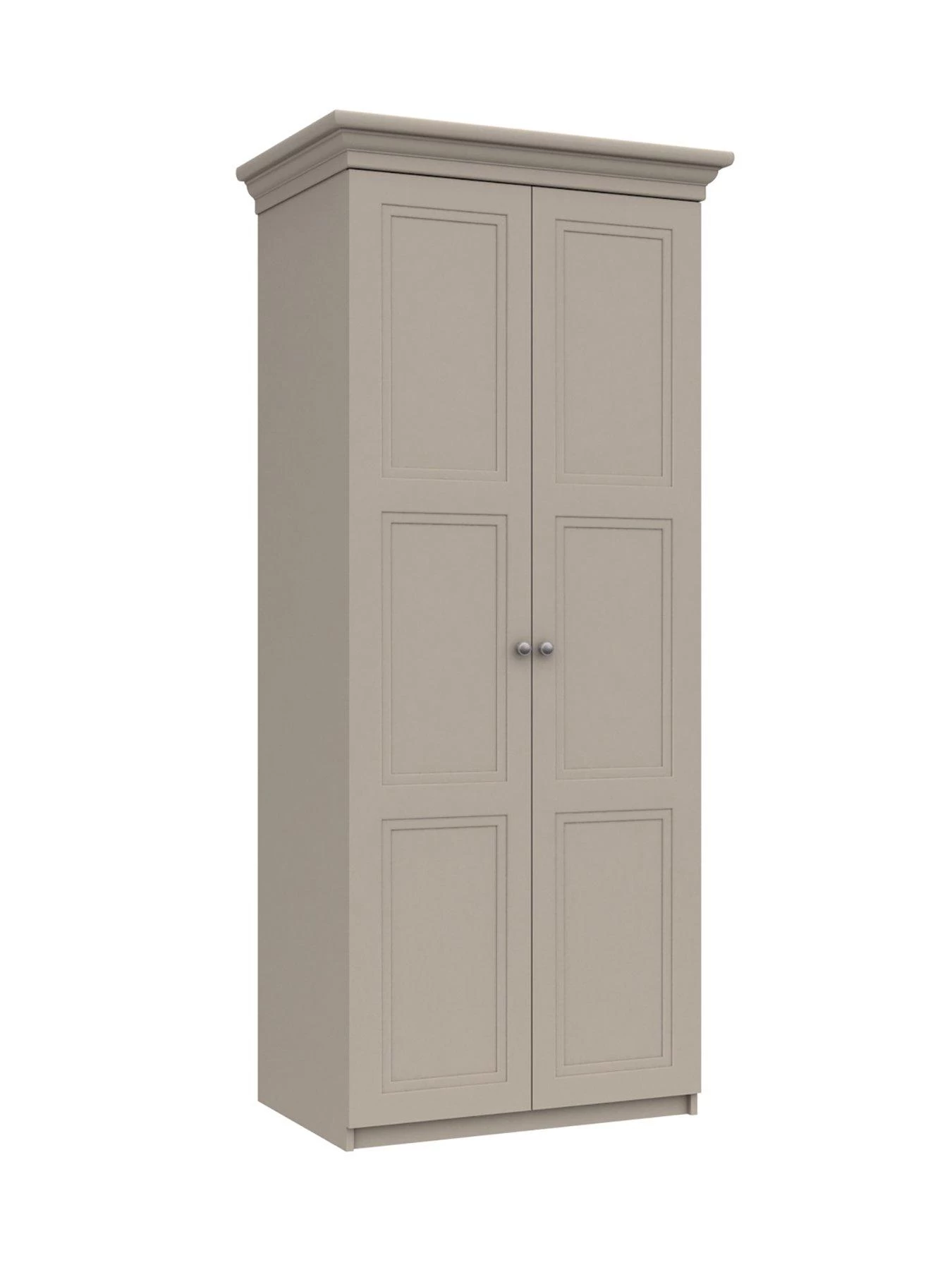 One Call Reid Ready Assembled 2 Door Wardrobe 7 One Call Reid Ready Assembled 2 Door Wardrobe - Image 5