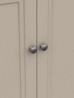 One Call Reid Ready Assembled 2 Door Wardrobe 13 One Call Reid Ready Assembled 2 Door Wardrobe -Home Comprehensive Q9QYH SQ6 0000000179 TAUPE SLd2