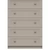 One Call Reid Ready Assembled 5 Drawer Chest 2 One Call Reid Ready Assembled 5 Drawer Chest -Home Comprehensive Q9QYJ SQ1 0000000179 TAUPE SLf