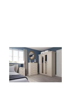 One Call Reid Ready Assembled 5 Drawer Chest 10 One Call Reid Ready Assembled 5 Drawer Chest -Home Comprehensive Q9QYJ SQ3 0000000179 TAUPE SLa