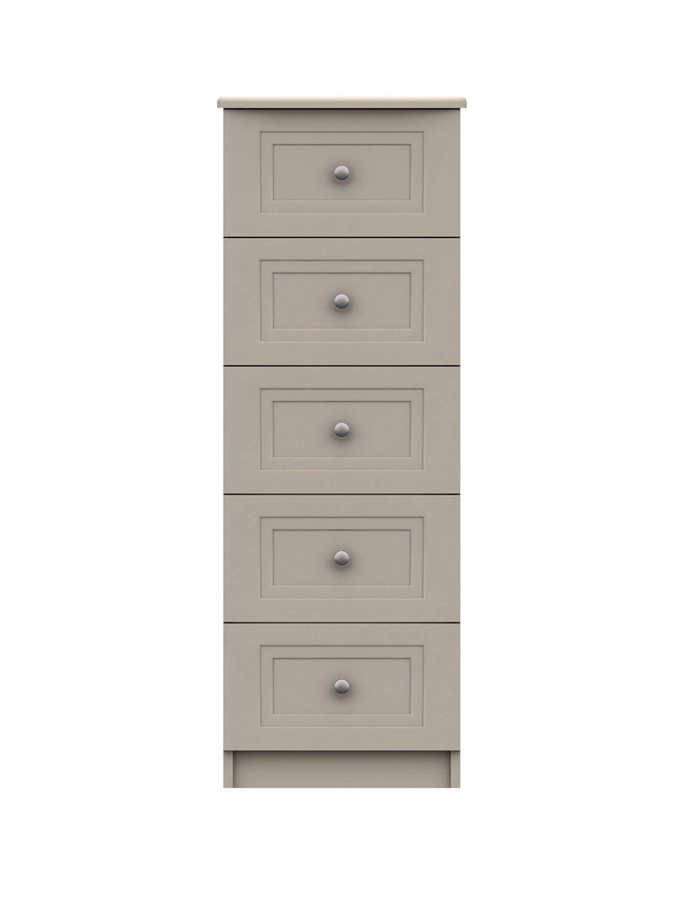 One Call Reid Ready Assembled 5 Drawer Tall Boy 3 One Call Reid Ready Assembled 5 Drawer Tall Boy