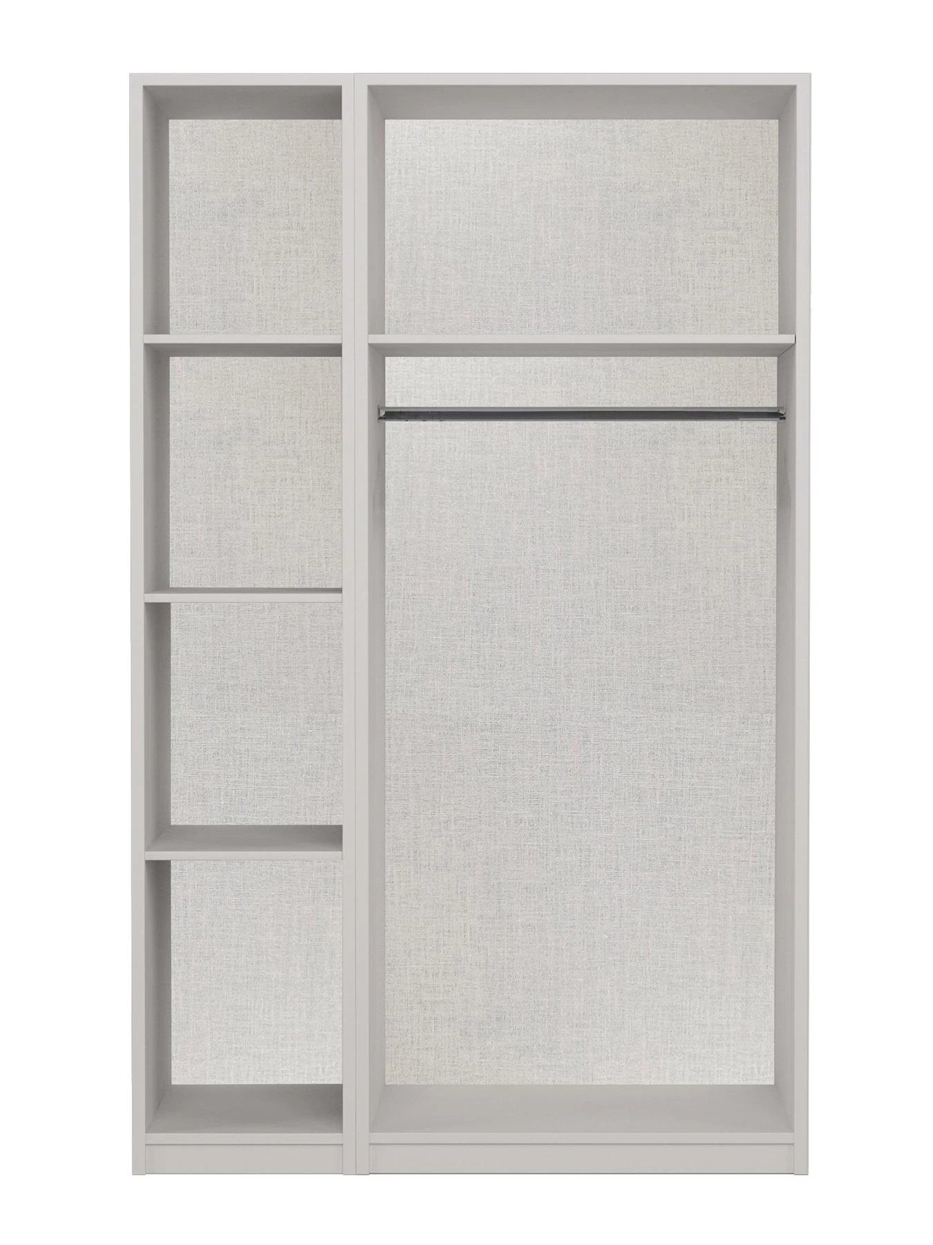 One Call Smyth Part Assembled 3 Door Mirrored Wardrobe 8 One Call Smyth Part Assembled 3 Door Mirrored Wardrobe - Image 6