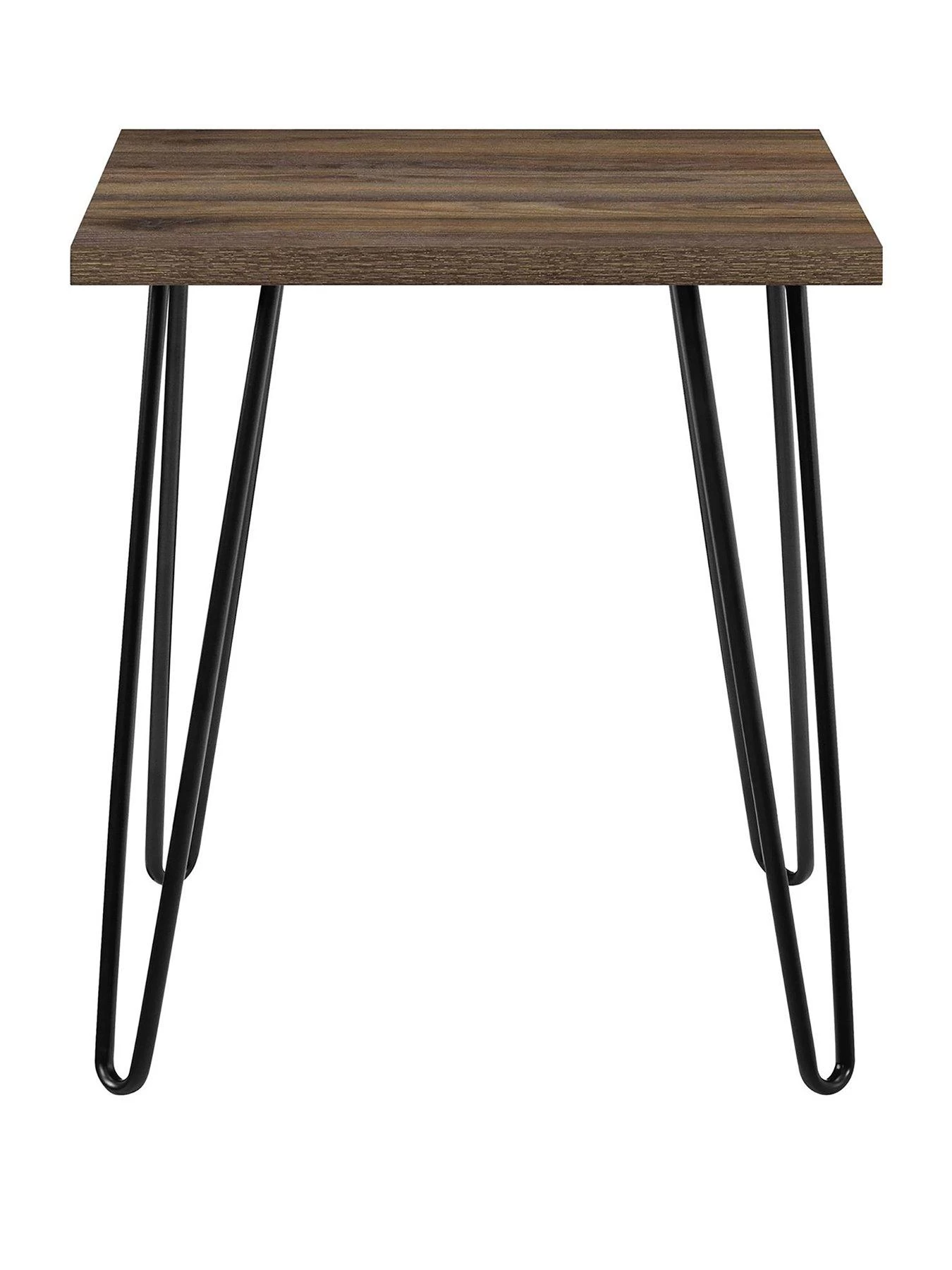 Dorel Home Owen Side Table - Walnut Effect 4 Dorel Home Owen Side Table - Walnut Effect - Image 2