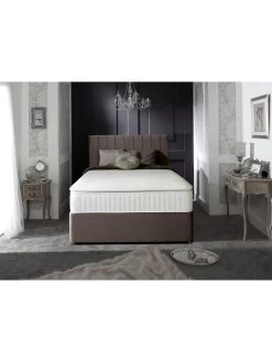 Shire Beds Liberty Velvet Divan Headboard - Grey