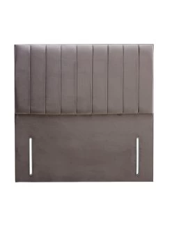 Shire Beds Liberty Velvet Divan Headboard - Grey -Home Comprehensive QDDJX SQ4 0000000005 GREY SLd