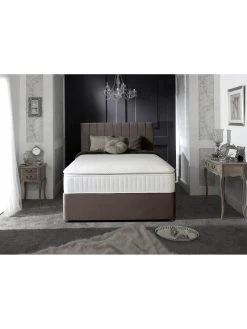 Shire Beds Liberty Velvet Divan Headboard - Grey -Home Comprehensive QDDJX SQ5 0000000005 GREY SLd1