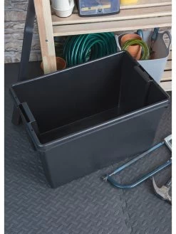 Wham Set Of 2 Heavy Duty Plastic Storage Boxes – 62 Litres Each -Home Comprehensive QDKXH SQ4 0000000088 NO COLOR SLd2