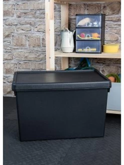 Wham Set Of 2 Heavy Duty Plastic Storage Boxes – 62 Litres Each -Home Comprehensive QDKXH SQ5 0000000088 NO COLOR SLd3