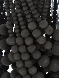 Very Home Miller Wooden Bead Easy Fit Ceiling Light -Home Comprehensive QDW4U SQ5 0000000004 BLACK SLd2