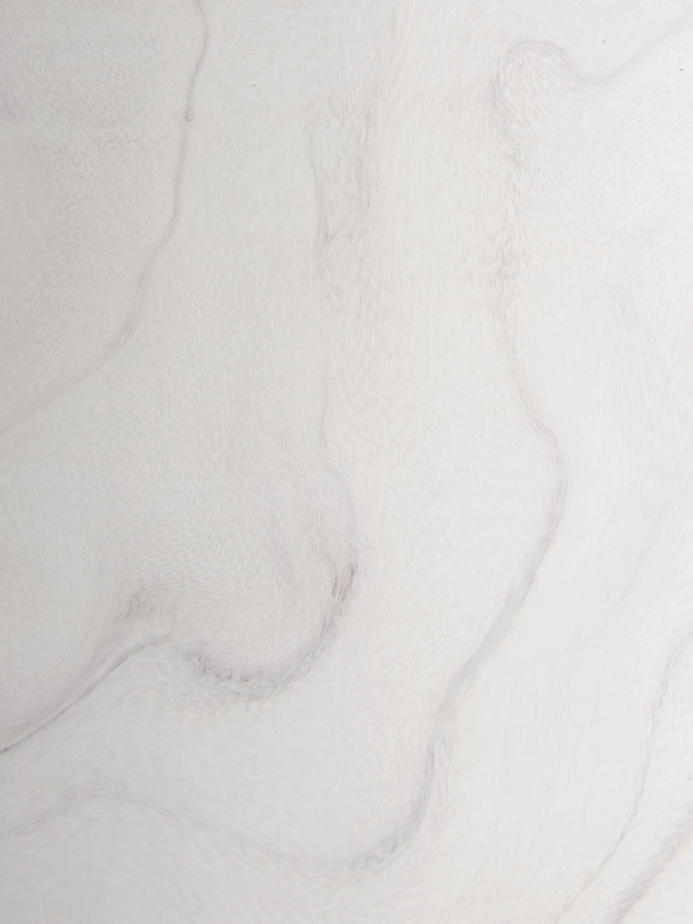 Marble-Effect Standing Planter With Metallic Rim 6 Marble-Effect Standing Planter With Metallic Rim - Image 4