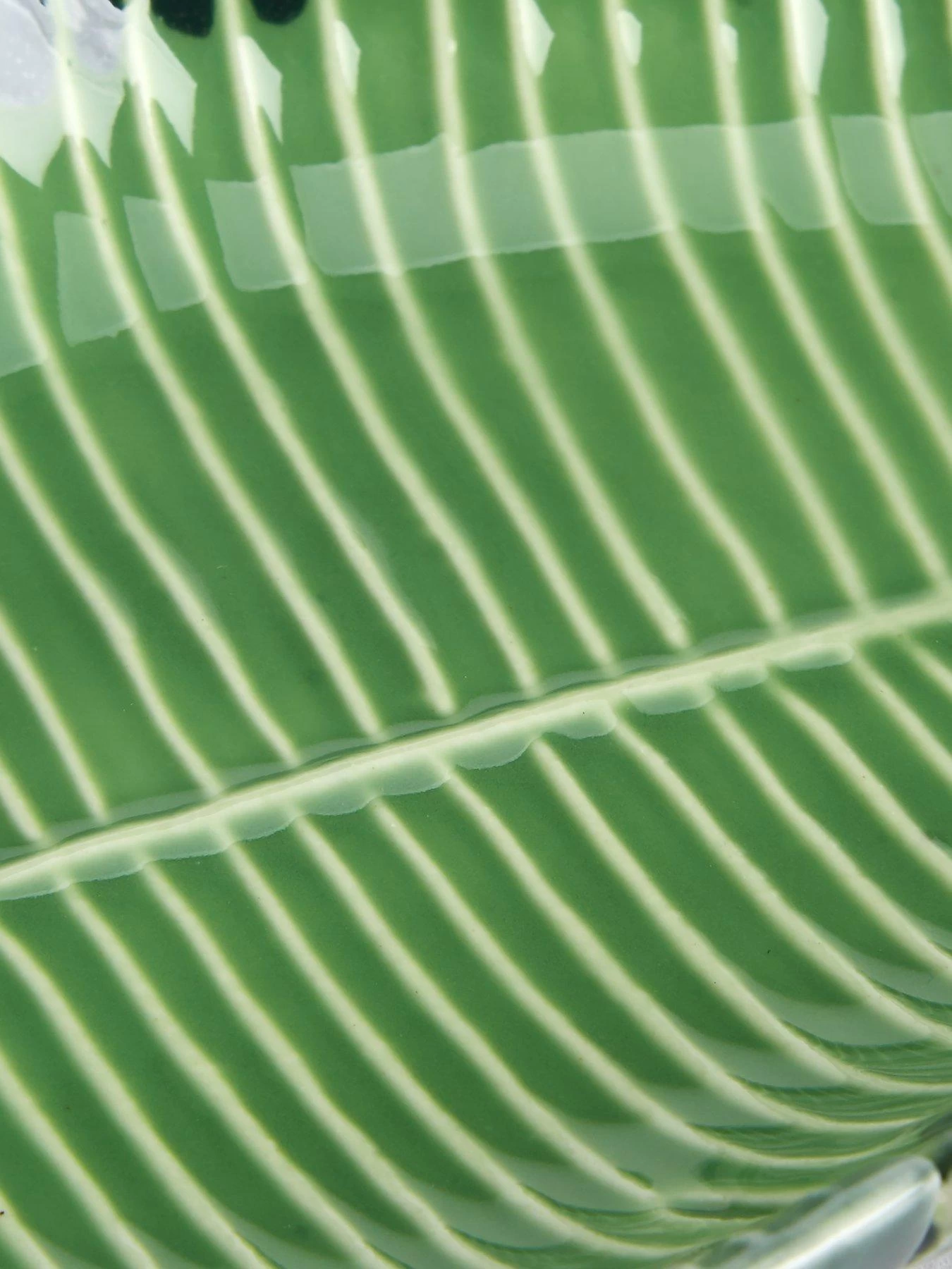 Green Leaf Trinket Dish 7 Green Leaf Trinket Dish - Image 5