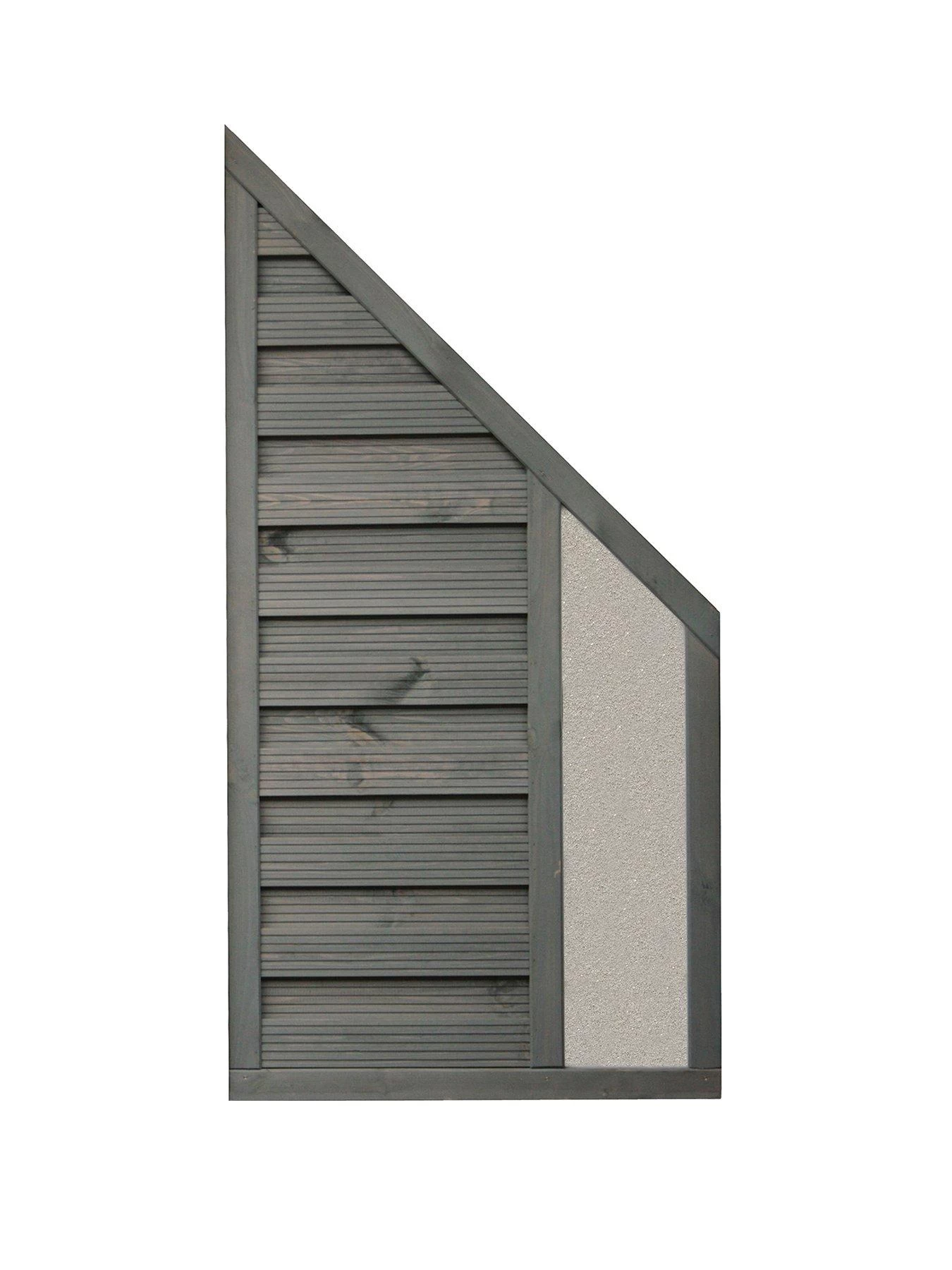 Rowlinson 6x3 Angled Palermo Screen Solid Infill 3pk 3 Rowlinson 6x3 Angled Palermo Screen Solid Infill 3pk