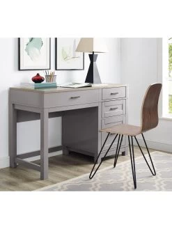 Dorel Home Carver Lift Up Desk - Grey -Home Comprehensive QFVPJ SQ4 0000000005 GREY SLd