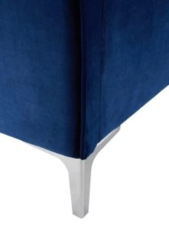 Michelle Keegan Home Phoebe Bed Frame & Headboard - Navy -Home Comprehensive QFWRF SQ3 0000000048 NAVY SLd