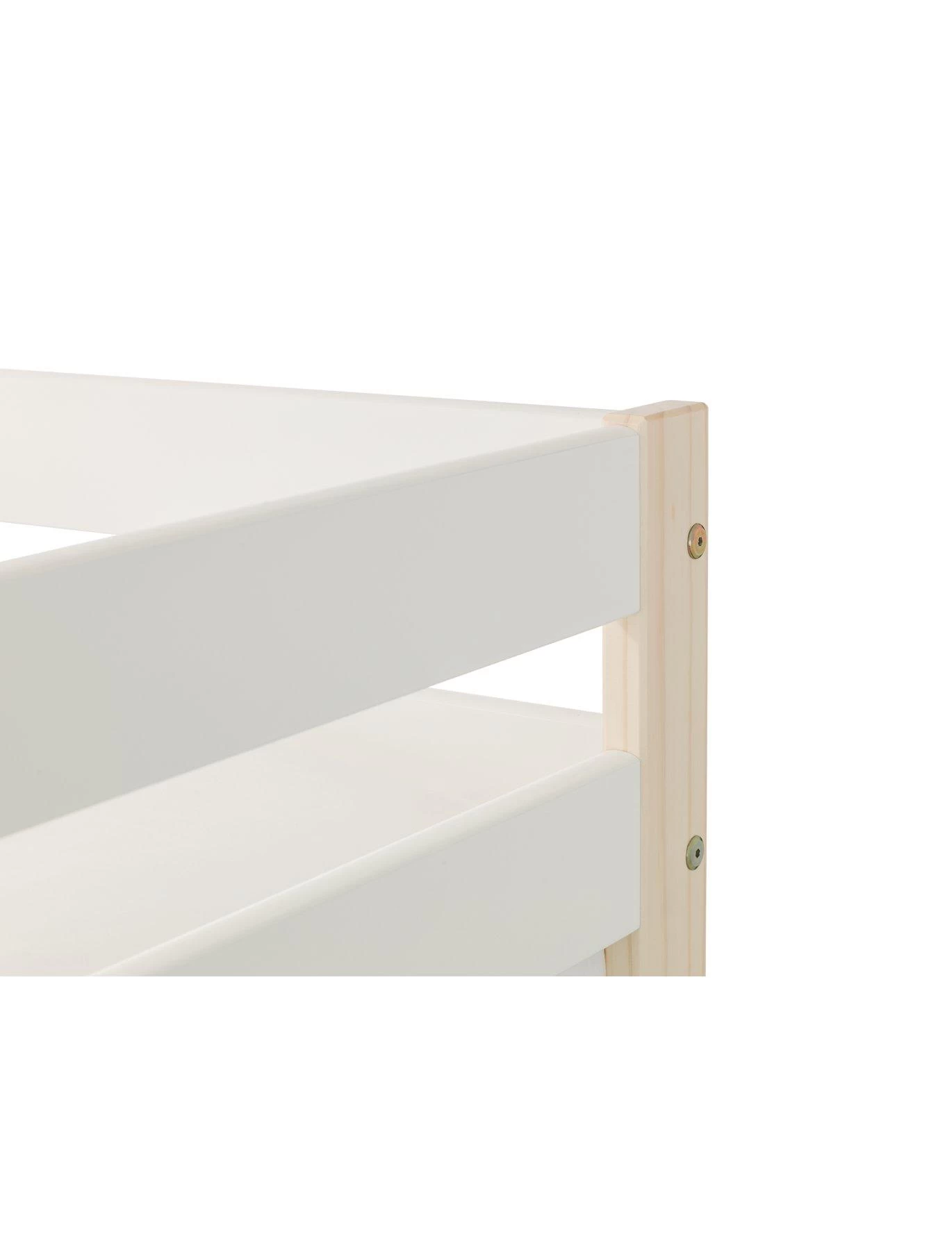 Julian Bowen Nova Two Tone Bunk Bed - White/Pine 6 Julian Bowen Nova Two Tone Bunk Bed - White/Pine - Image 4