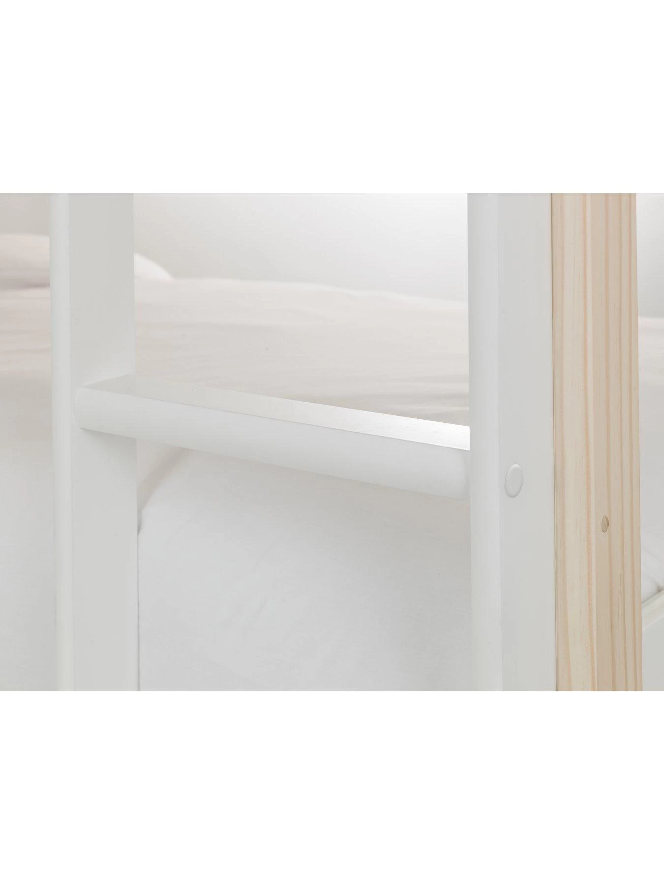 Julian Bowen Nova Two Tone Bunk Bed - White/Pine 7 Julian Bowen Nova Two Tone Bunk Bed - White/Pine - Image 5