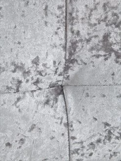 Very Home New Reign Crushed Velvet Upholstered Headboard -Home Comprehensive QHWU7 SQ4 0000000035 SILVER SLd