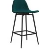 Dorel Home Calvin Velvet Bar Stool- Green 1 Dorel Home Calvin Velvet Bar Stool- Green -Home Comprehensive QK7F7 SQ1 0000000047 GREEN SLf