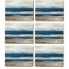 Creative Tops Abstract Ocean View Placemats – Set Of 6 -Home Comprehensive QLRHK SQ1 0000000029 MULTI SLf
